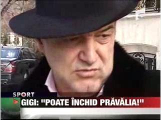 Becali: "Poate inchid pravalia!"
