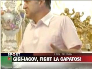 Becali - Iacov, fight la Capatos!