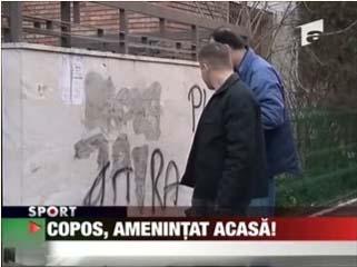 Copos, amenintat acasa! 