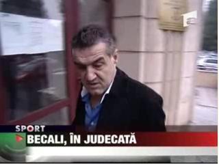 Becali, trimis in judecata!