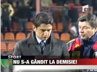 Razvan Lucescu: "Nu m-am gandit niciodata sa demisionez"