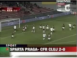 Sparta Praga - CFR Cluj 2-0
