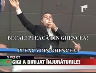 Gigi a dirijat injuraturile!
