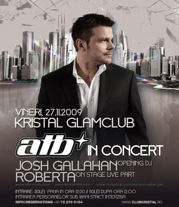 ATB mixeaza in Kristal Glam Club