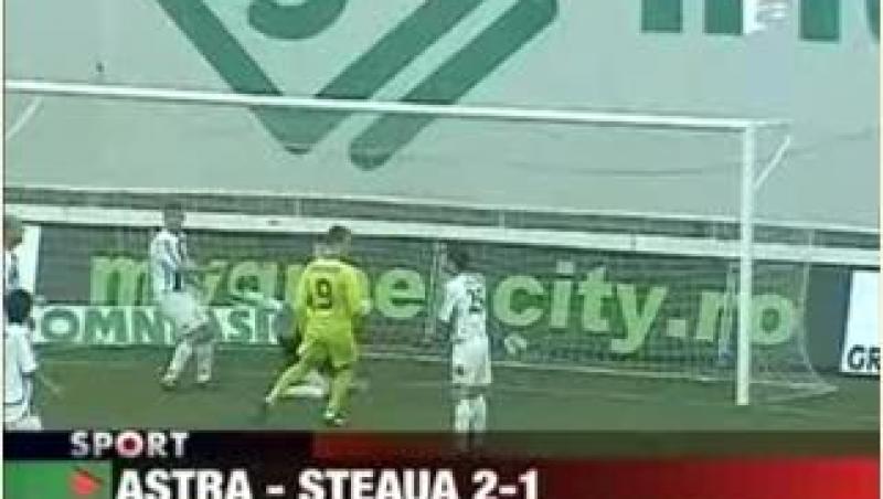 Astra Ploiesti - Steaua 2-1