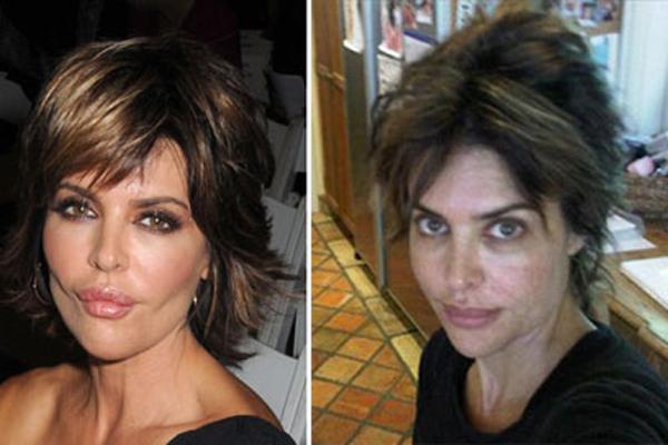 Lisa Rinna â€“ de nerecunoscut fara machiaj!