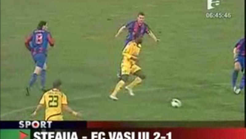 Steaua - FC Vaslui 2-1