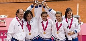 Fed Cup/ Italia invinge SUA in finala