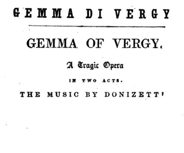 Gemma di Vergy, dupa 175 de ani la Bucuresti