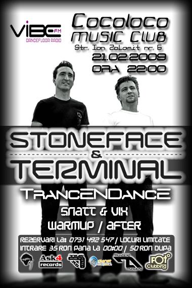Stoneface &amp; Terminal mixeaza in Bucuresti!
