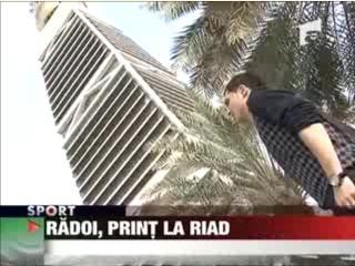 Radoi, print la Riyadh