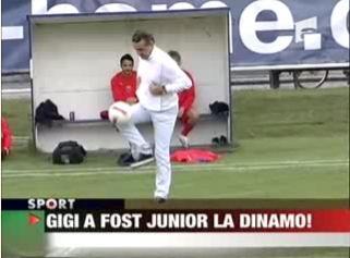 Gigi Becali a fost junior la Dinamo!