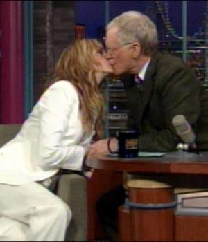 Julia Roberts â€“ French Kiss cu David Letterman