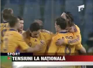 Tensiuni la echipa nationala
