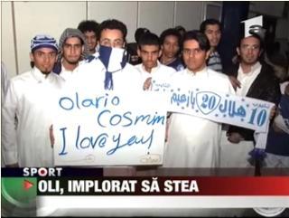 Oli, implorat sa stea