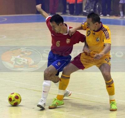 Futsal/ Romania - Ucraina 2-2