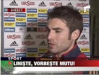 Liniste, vorbeste Mutu!
