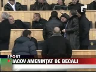 Iacov, amenintat de Becali!