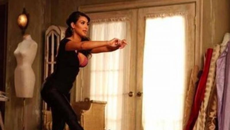 Fitness cu Kim Kardashian