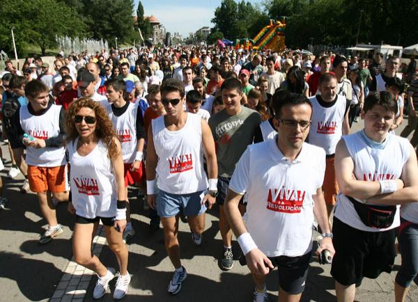 Mircea Badea a scos la alergat 5000 de oameni