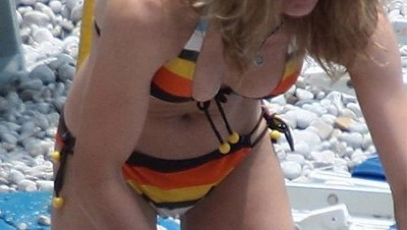 Steffi Graf in costum de baie