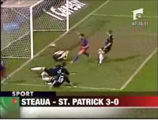 Steaua - St. Patrick 3-0