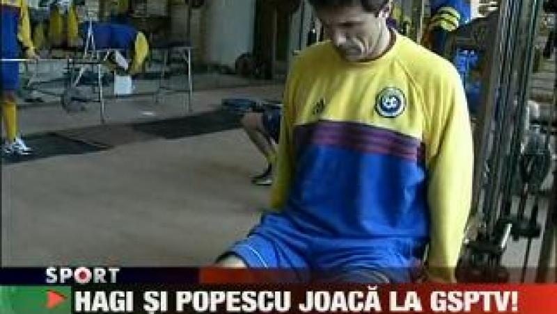 Hagi si Popescu se apuca din nou de fotbal