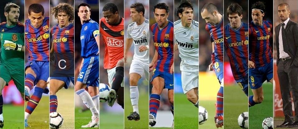 6 "extraterestrii" in Echipa Anului 2009 aleasa de UEFA