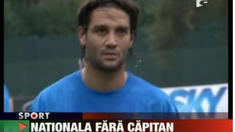 Nationala fara capitanul Cristi Chivu