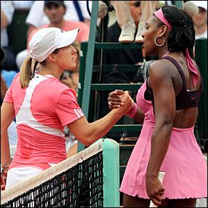 Justine Henin vs Serena Williams, finala feminina de la Australian Open
