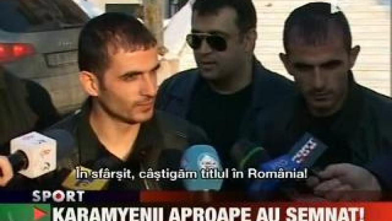 Karamienii au semnat cu Steaua