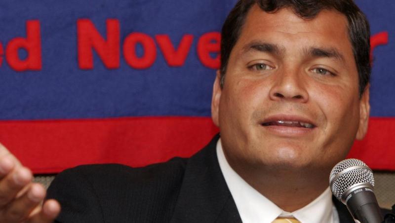Ecuador: Rafael Correa, presedintele care uraste presa si-i supara pe americani