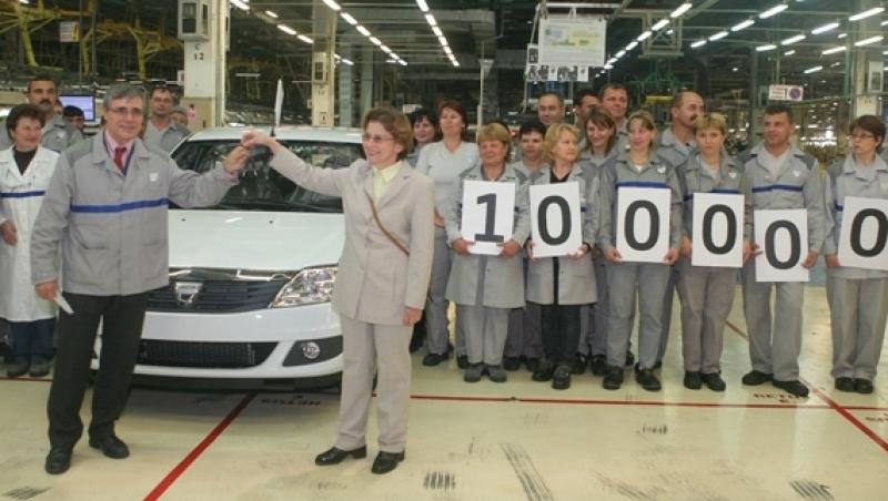 Dacia: Logan-ul cu numarul 1.000.000!