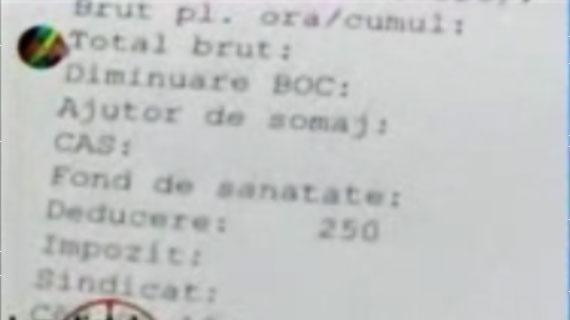 Fluturasi de salariu cu rubrica "diminuare Boc" pentru dascalii din Sighetu Marmatiei