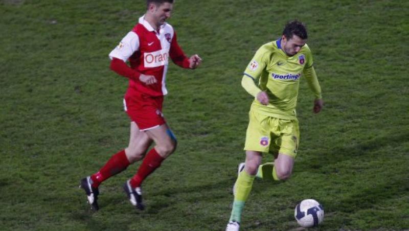 Andrei Cristea nu va juca in derby-ul cu Steaua. A fost suspendat o etapa