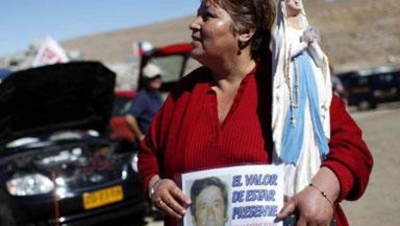 Un miner din Chile a fost intampinat de amanta, nu de sotie