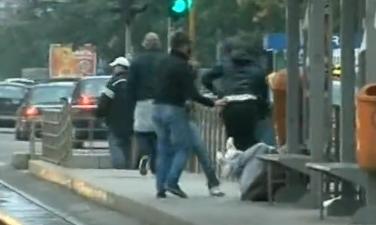 VIDEO! Fan stelist batut mar de suporterii dinamovisti