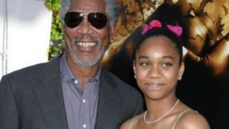 Morgan Freeman si-a cerut in casatorie nepoata!