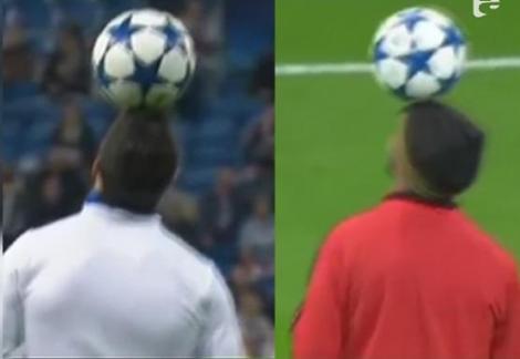 VIDEO! Ronaldiho si C. Ronaldo si-au etalat ultimele trucuri in materie de jonglerii