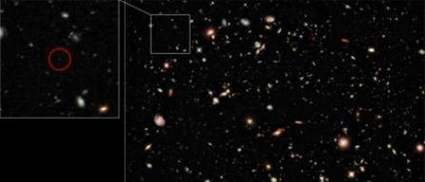 Galaxie noua, descoperita la o distanta record fata de Pamant