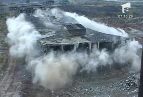 VIDEO! "Cernobalul Prahovei" a fost dinamitat