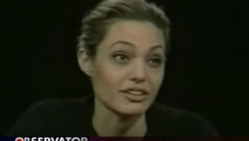 VIDEO! Angelina Jolie, drogata in interviu