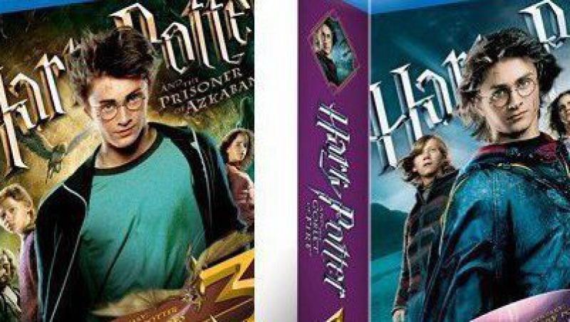 VIDEO! Vezi cum arata editiile speciale ale filmelor Harry Potter 3 si 4!