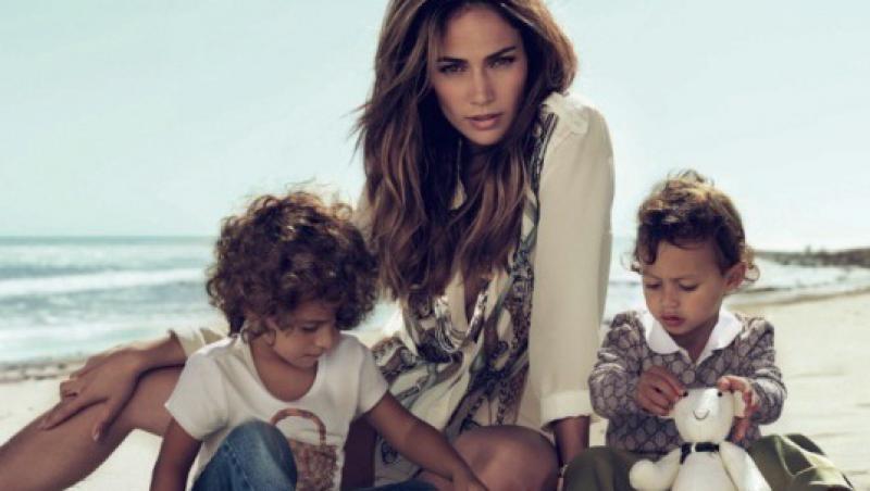 Gemenii lui Jennifer Lopez, imaginea campaniei Gucci pentru copii