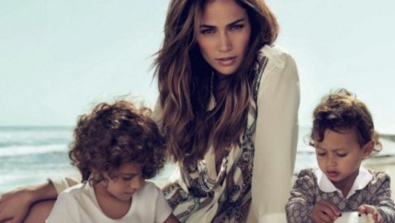 Gemenii lui Jennifer Lopez, imaginea campaniei Gucci pentru copii
