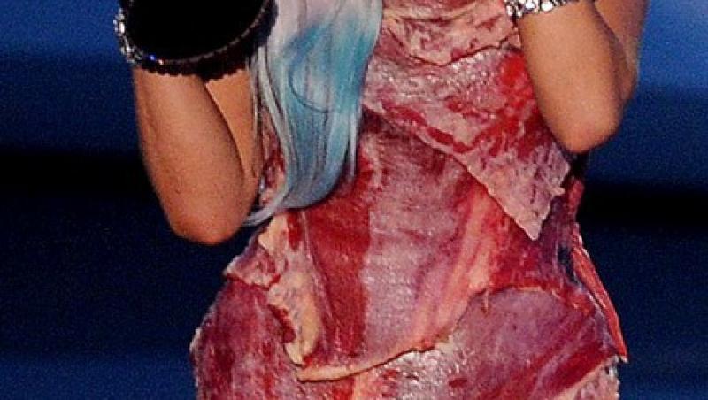 Rochia din carne a lui Lady Gaga, cel mai cautat costum de Halloween