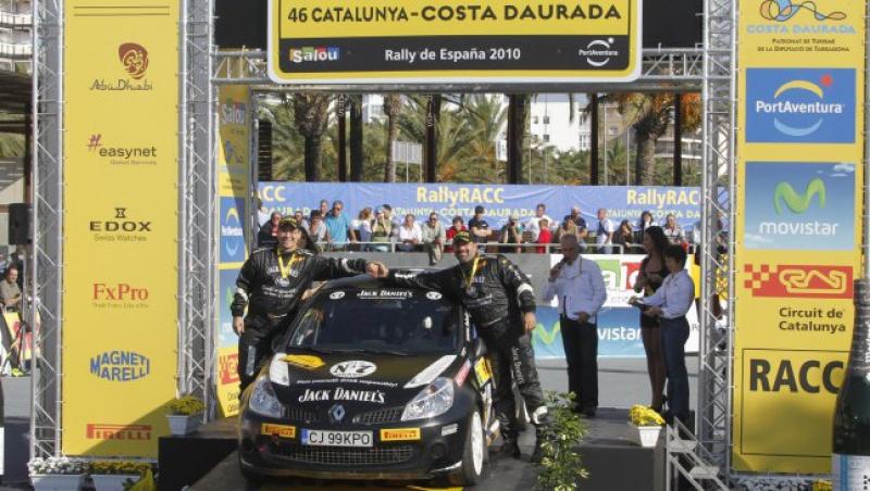 Premiera romaneasca in WRC: Keleti/Ponta, locul 2 in Raliul Catalunyei-Costa Daurada