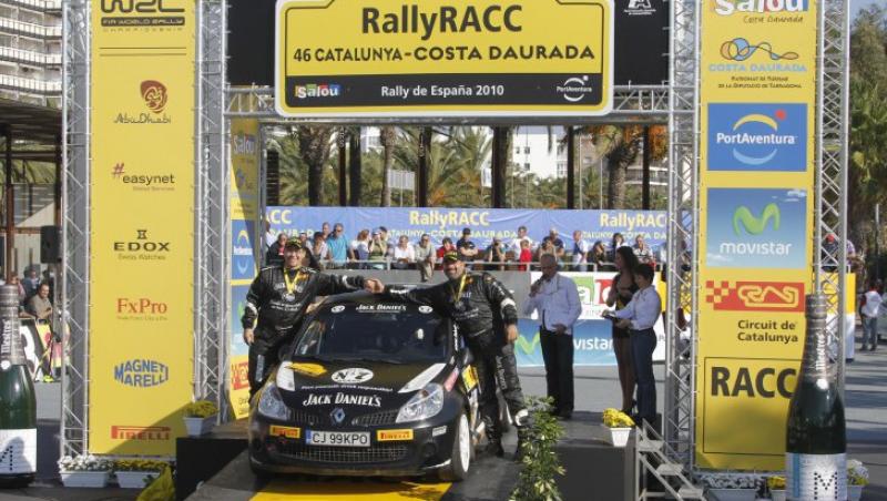 Premiera romaneasca in WRC: Keleti/Ponta, locul 2 in Raliul Catalunyei-Costa Daurada