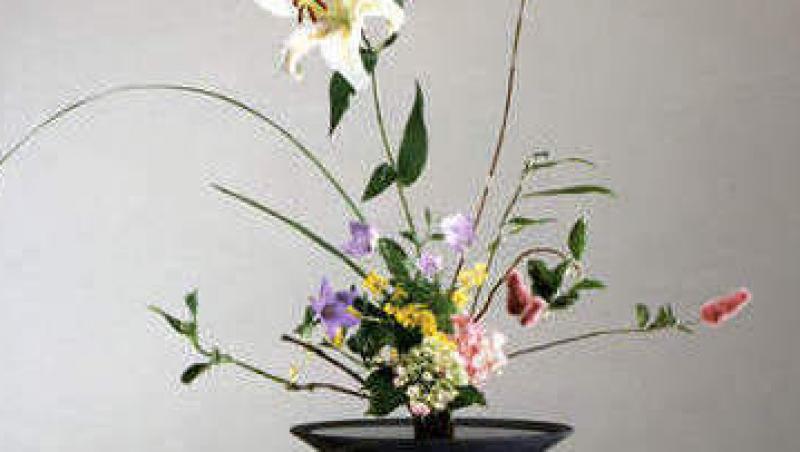 Ikebana, arta aranjamentelor florale