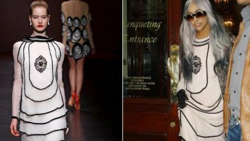 FOTO! Lady Gaga, in rochia lui Ingrid Vlasov